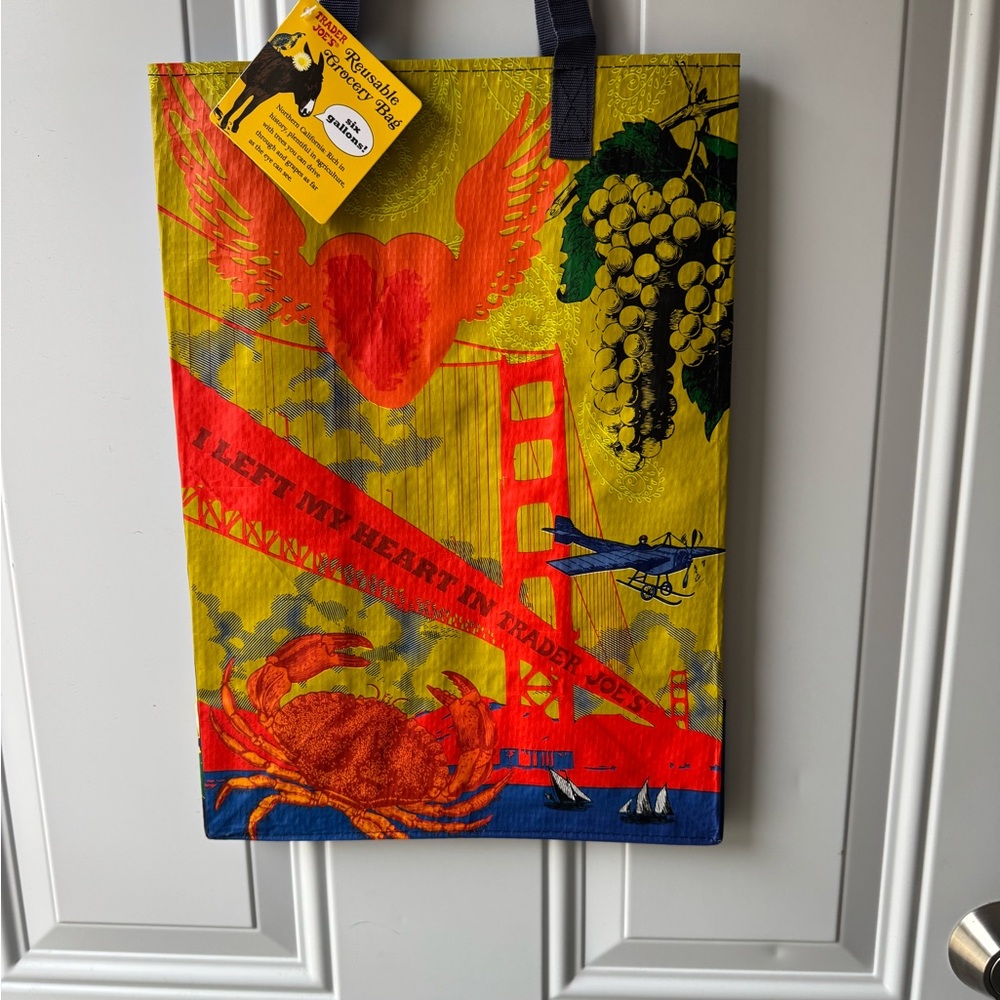 TJ’s CA reusable grocery Tote Bag